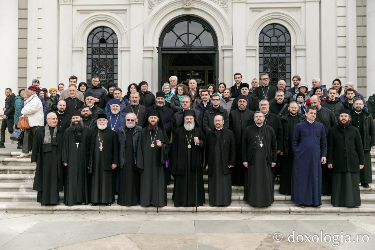 Liturghie arhierească la Catedrala Mitropolitană din Iași  în cinstea Sfinților Trei Ierarhi / Foto: pr. Silviu Cluci